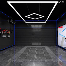 Гаражно LED осветление ромб за тавани и стени - DUa579